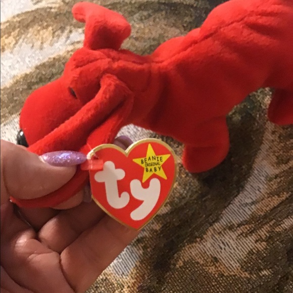 TY beanie babies Red Dog 🐕 Rover dob 5/30/96 2 for sale - Picture 7 of 7
